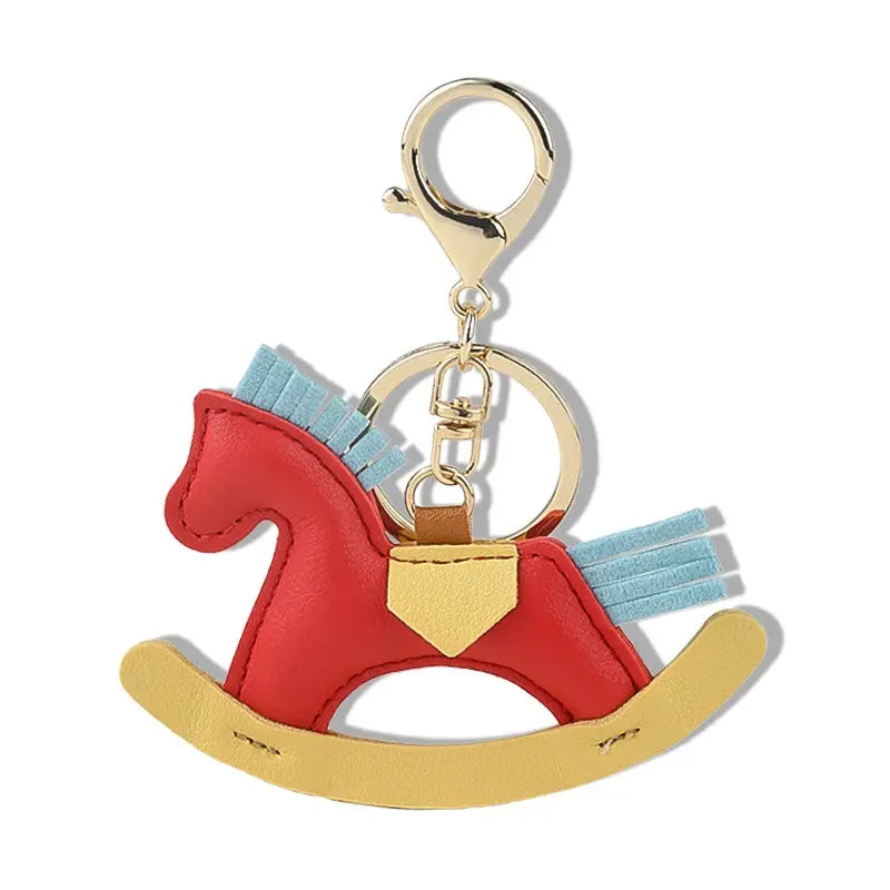 Key ring with horse