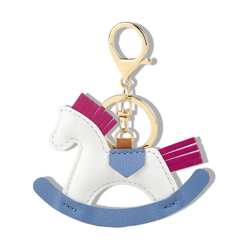 Key ring with horse