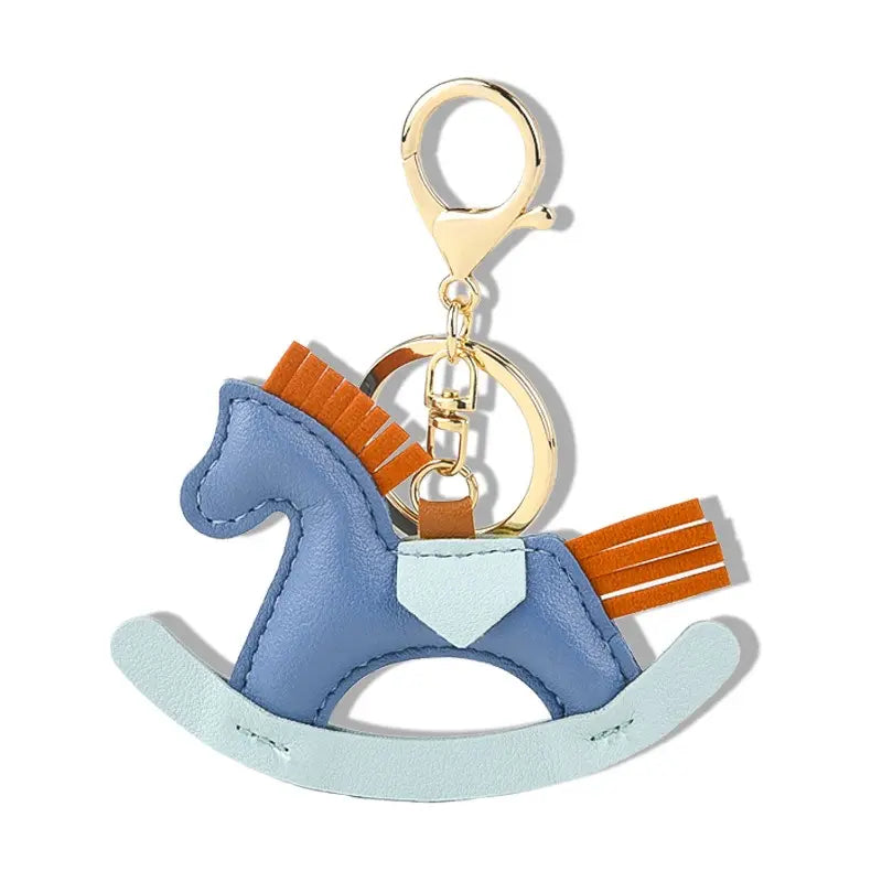 Key ring with horse