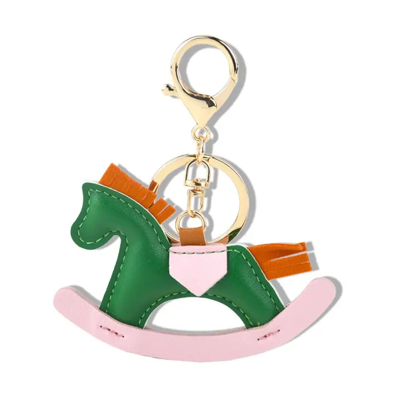 Key ring with horse