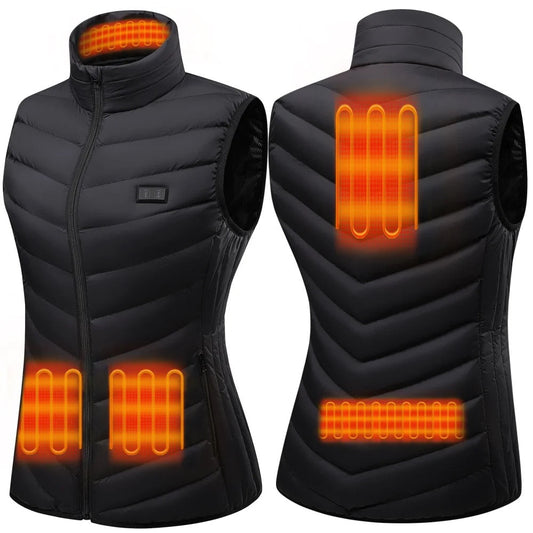 heatedvest with built-in heating element